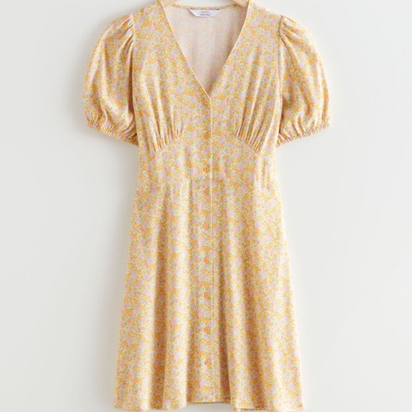 &other story Printed Buttoned Mini Dress - Picture 5 of 5